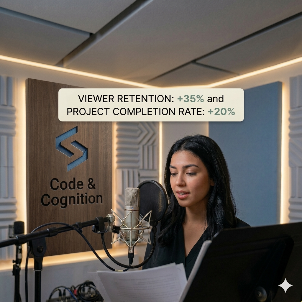 A Performance that converts: The Strategic Power of Professional Artistic Voice-over